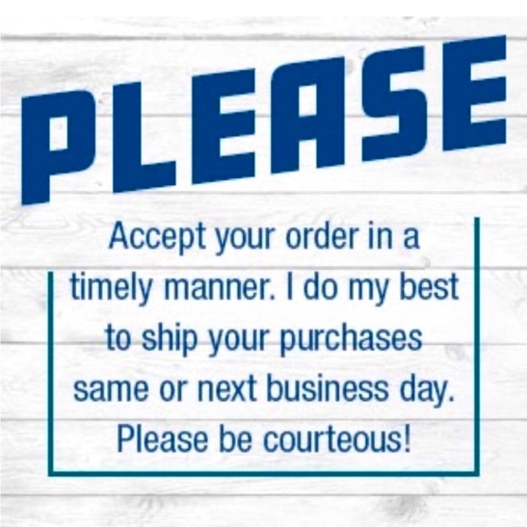 Handbags - PLEASE accept your orders in a timely manner